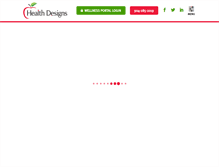 Tablet Screenshot of healthdesigns.net